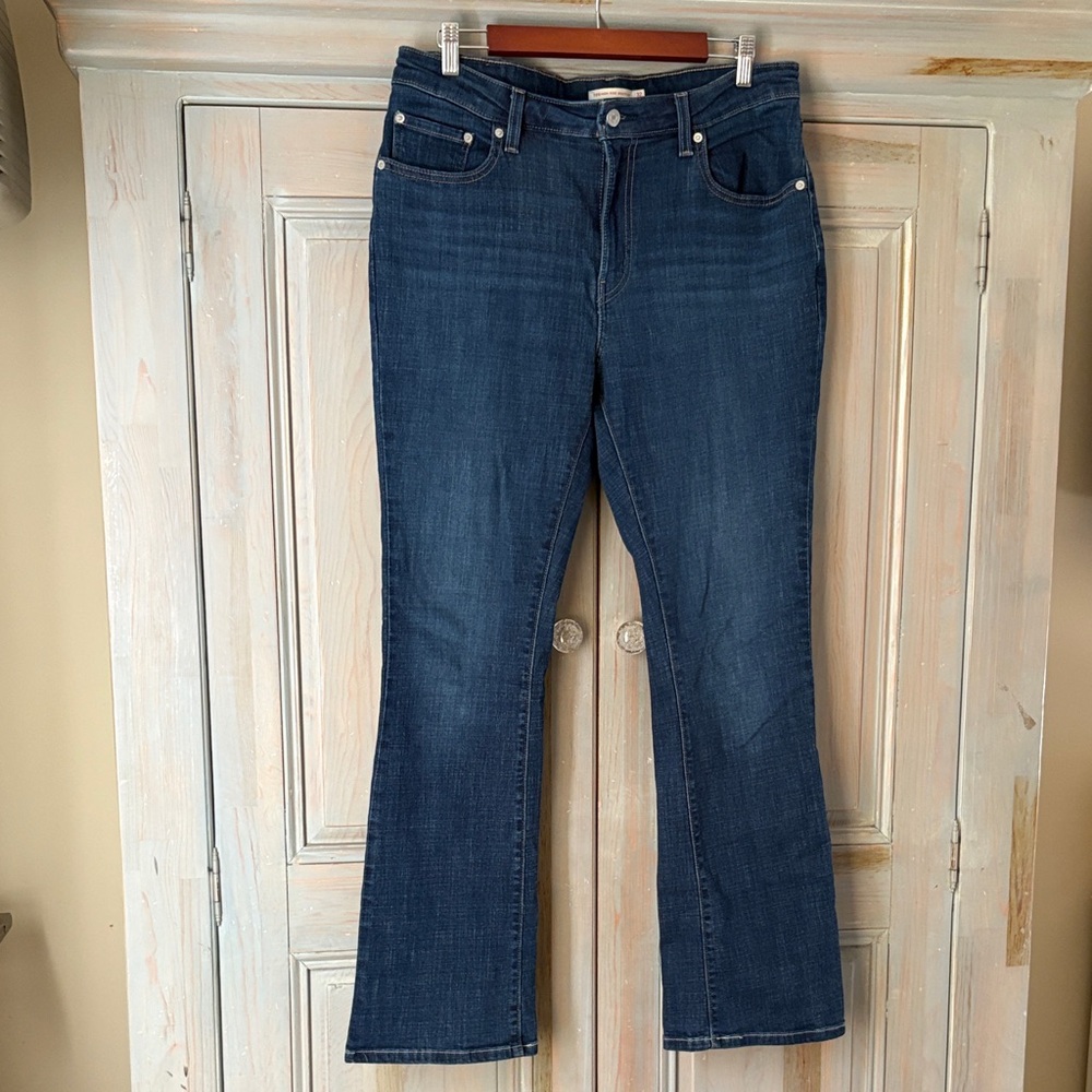 Levi's Dark Blue Women's Boot Cut Jeans